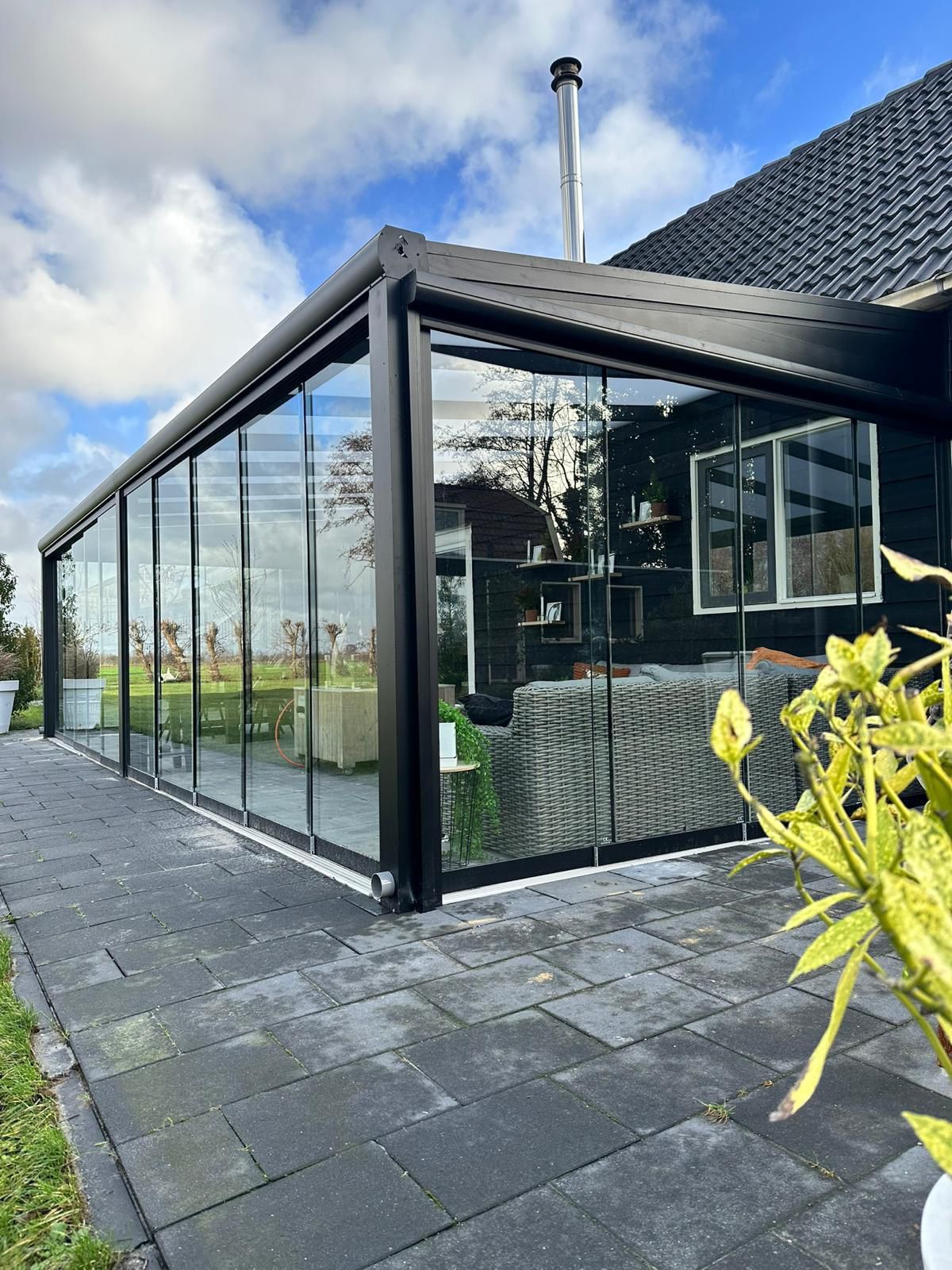 Toit à lames